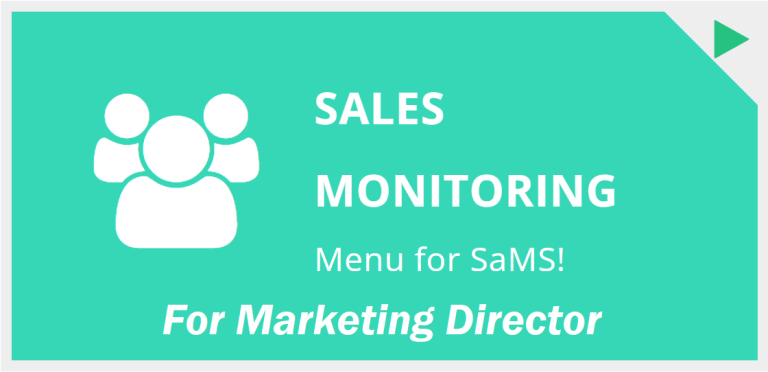 User Manual : Sales Monitoring | Marketing Director