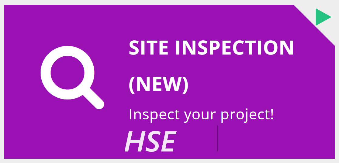 User Manual : Site Inspection | HSE